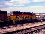 CSX 6150 (faint CSXT sublettering under the B&O)